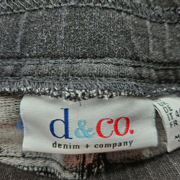 Denim & Company Womens Pants Black Size 8P Cotton Blend Pullon Stretch Pockets - Picture 6 of 12